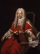 Thomas Hudson Portrait of Sir John Willes oil painting artist